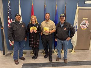 Donation to Ashtabula VA